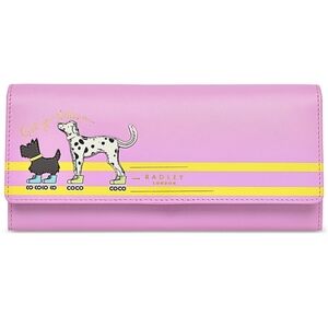 💜🔹️Radley London🔹️ Get Your Skates On Large Leather flapover Wallet